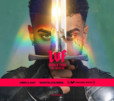 Cartel de Jay wheeler | la voz favorita world tour