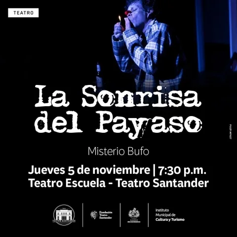 Cartel de La sonrisa del payaso