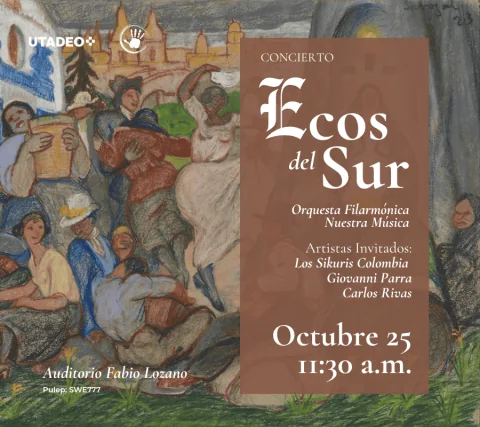 Cartel de Concierto Ecos del sur