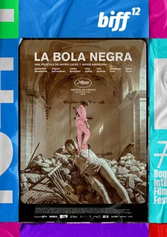 Cartel de La bola negra