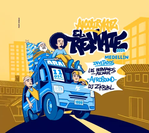 Cartel de Alcolirykoz | el remate 2026 - Medellín