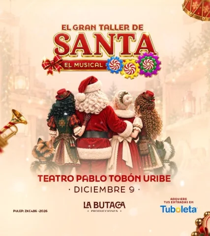 Cartel de El gran taller de santa