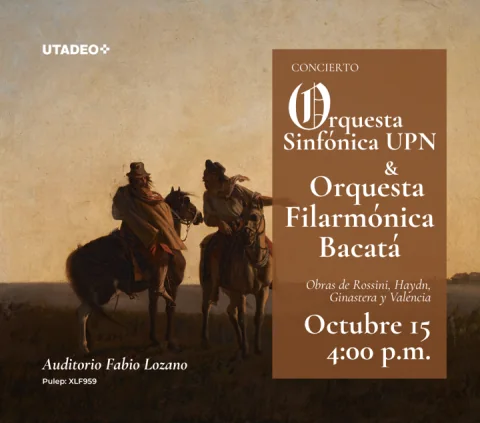 Cartel de Concierto Orquesta Sinfónica UPN