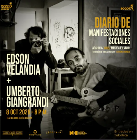 Cartel de FESTIVAL NO CONVENCIONAL- Edson Velandia +