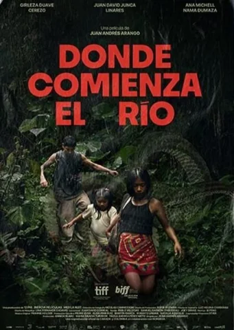 Cartel de Donde comienza el río