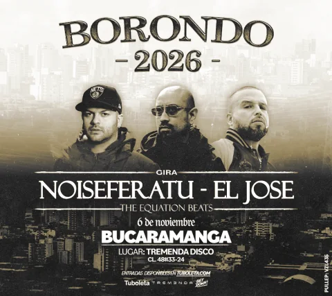 Cartel de Noiseferatu y el jose en Bucaramanga 2026