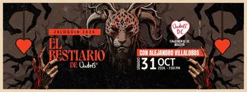 Cartel de Jaloguin 2026 El Bestiario de Andres | ADC