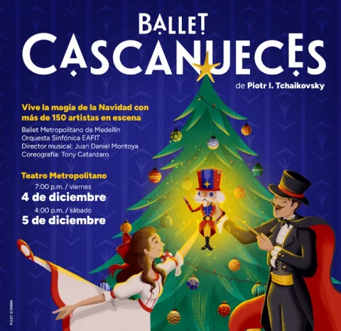 Cartel de Ballet cascanueces