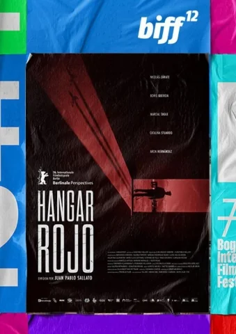 Cartel de Hangar rojo