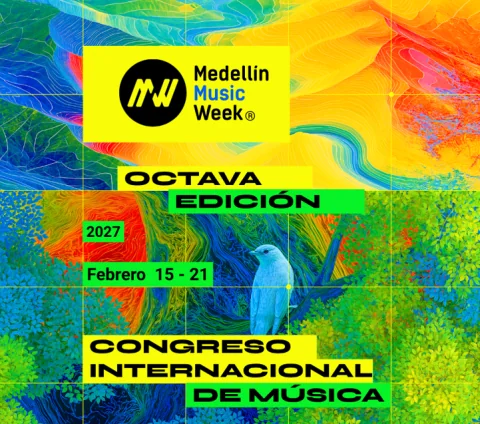 Cartel de Medellín Music Week / Congreso Internacional de Música