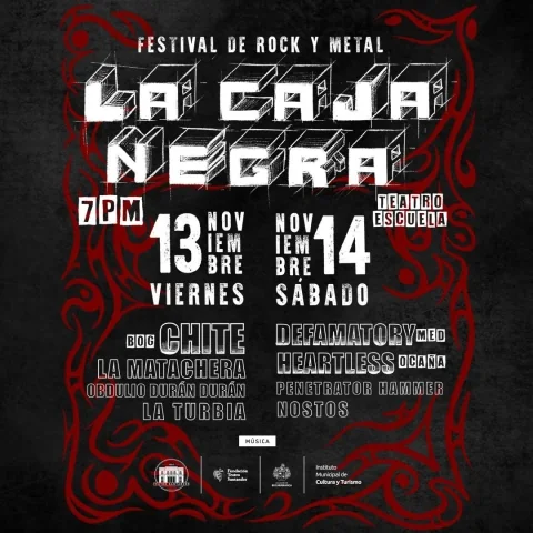 Cartel de La caja negra