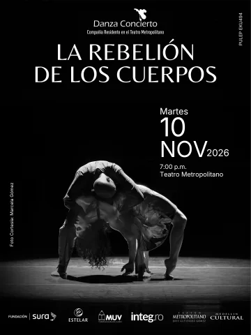 Cartel de La rebelión de los cuerpos