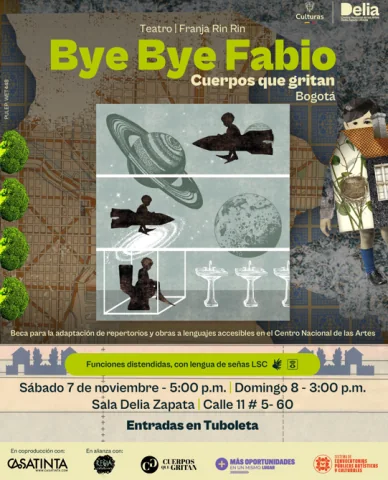 Cartel de Bye Bye Fabio