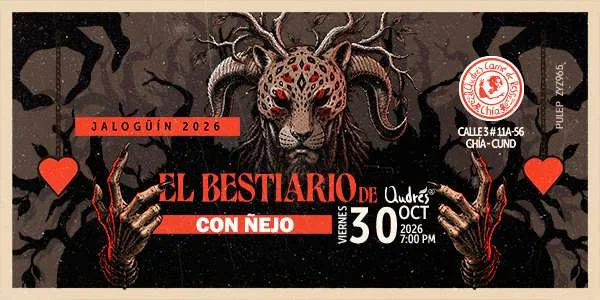 Cartel de Jaloguin 2026 - El Bestiario de Andres ACR