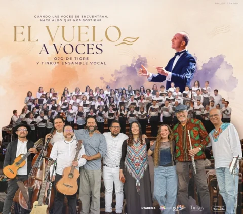 Cartel de El vuelo a voces