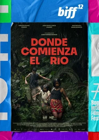 Cartel de Donde comienza el río