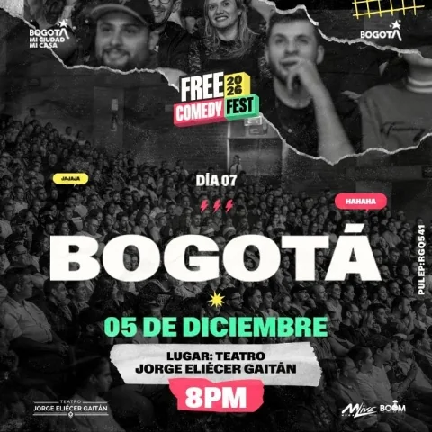 Cartel de Free comedy fest 2026