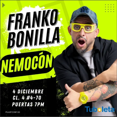 Cartel de Franko bonilla nemocón