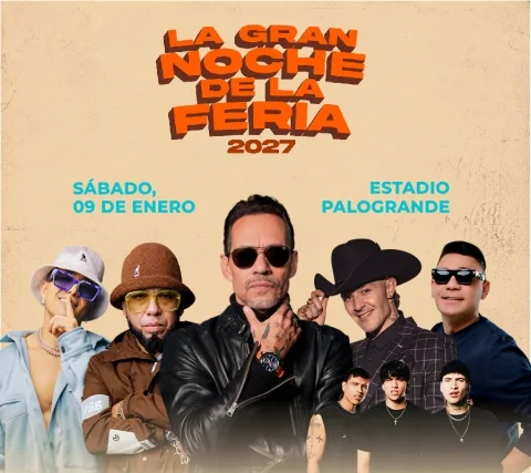 Cartel de La gran noche de la feria 2027