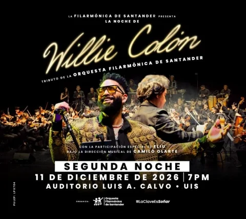 Cartel de La Noche de Willie Colón
