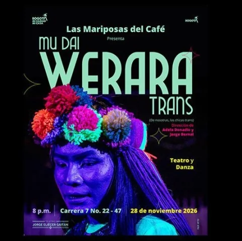 Cartel de " Mu Dai Werara Trans” -De nosotras, las chicas trans –"