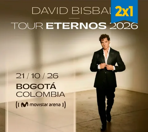 Cartel de David bisbal | tour eternos