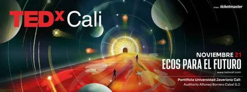 Cartel de TEDx Cali | Ecos para el futuro